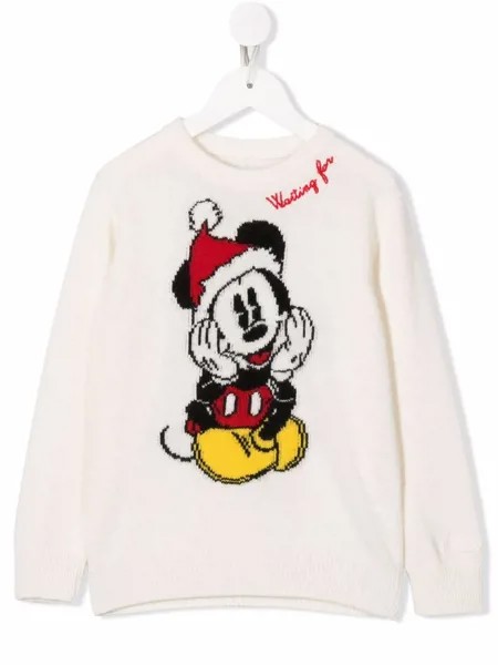 MC2 Saint Barth Kids свитер с принтом Mickey Mouse