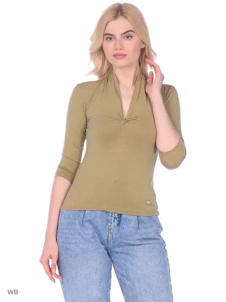 Лонгслив женский XOXO 724110 хаки S