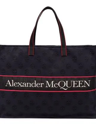 Alexander McQueen сумка-тоут East West Selvedge с логотипом