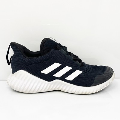 Черные кроссовки для бега Adidas Girls Fortarun AC AH2627, размер 3