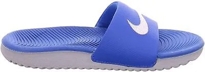 Детские дошкольные кроссовки Nike Kawa Slide Hyper Cobalt/White (819352 400)