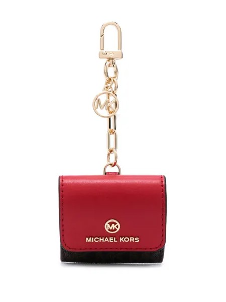 Michael Michael Kors мини-кошелек с карабином и монограммой
