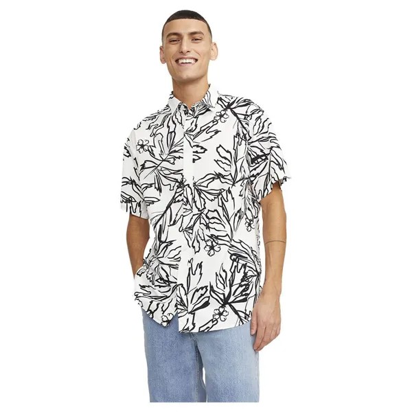 Рубашка с коротким рукавом Jack & Jones Lafayette Aop, разноцветный