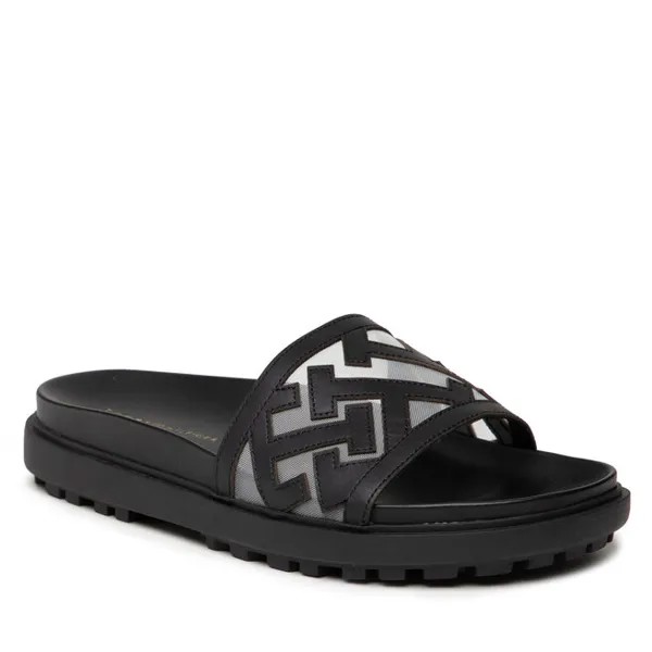 Шлепанцы Tommy Hilfiger ThElevated Flat, черный