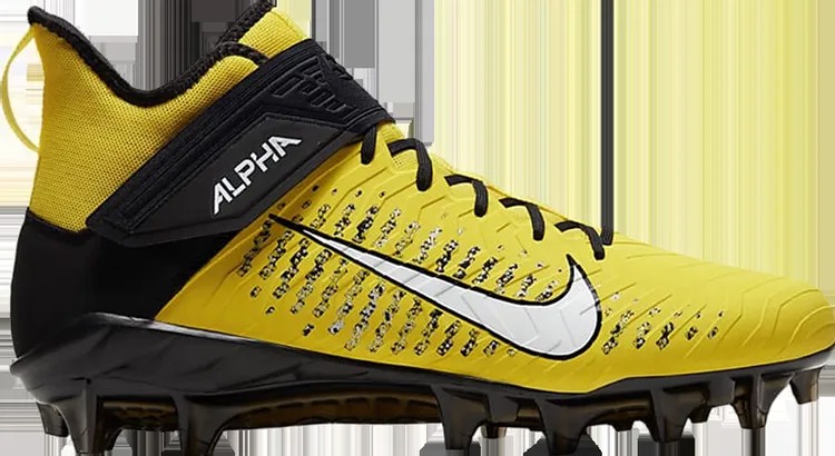 Бутсы Nike Alpha Menace Pro 2 Mid 'Opti Yellow', желтый