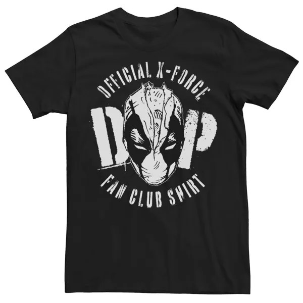 Мужская футболка X-Force Deadpool Fan Club Marvel
