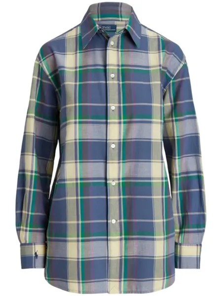 Polo Ralph Lauren рубашка в клетку, синий