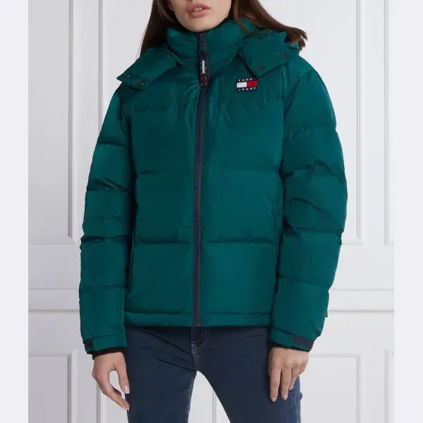 Пуховик стандартного кроя Tommy Hilfiger, зеленый
