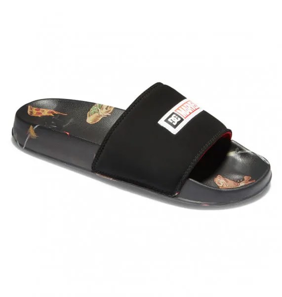 Сабо мужские DC SHOES ADYL100081-BPT черные 46 EU