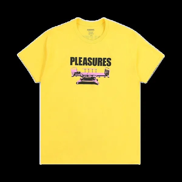 Футболка Pleasures Bed 'Yellow', желтый