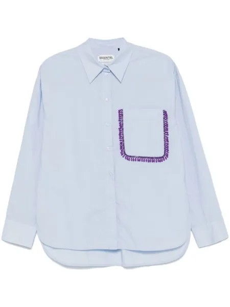 Essentiel Antwerp рубашка Get Embellished, синий