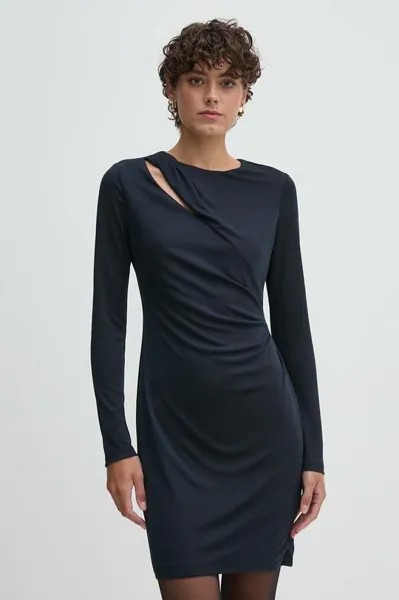 Платье Lauren Ralph Lauren, темно-синий