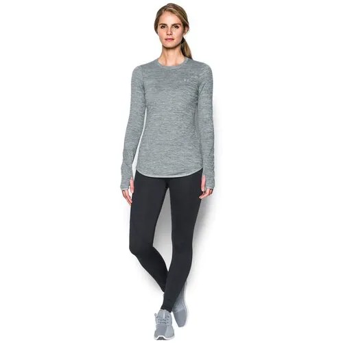Футболка с длинным рукавом (термобелье) Under Armour UA CG Armour Crew-TRG Женщины 1298214-025 LG