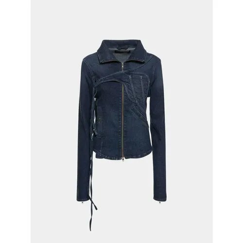 Джинсовая куртка Ottolinger Denim Fitted Jacket, размер XS, синий