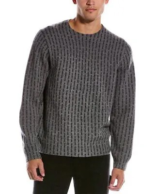 Helmut Lang шерстяной мужской свитер с круглым вырезом