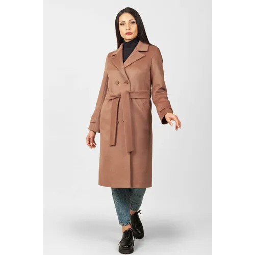 Пальто MARGO, размер 46, коричневый