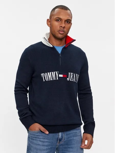 Облегающий свитер Tommy Jeans, синий
