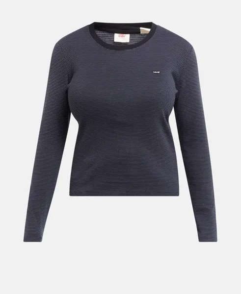 Топ с длинными рукавами Levi's Plus, антрацит