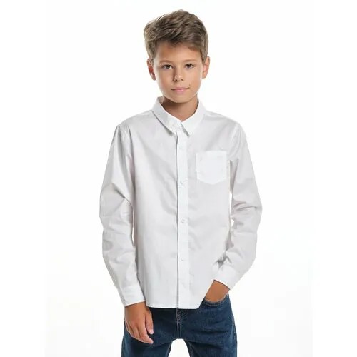 Рубашка Mini Maxi, размер 122, белый