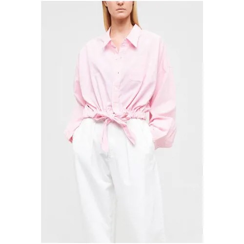 Рубашка Denimist для женщин цвет розовый размер 46