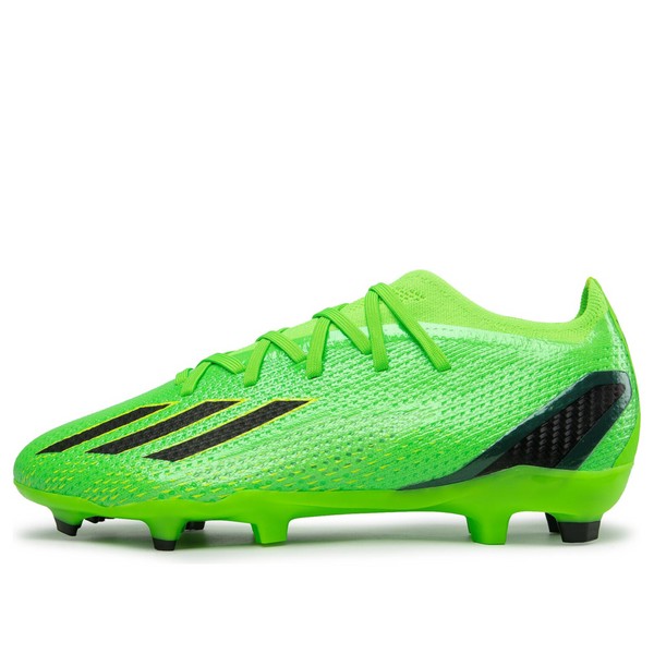 Кроссовки x speedportal.2 футбольные бутсы твердая земля Adidas, зеленый