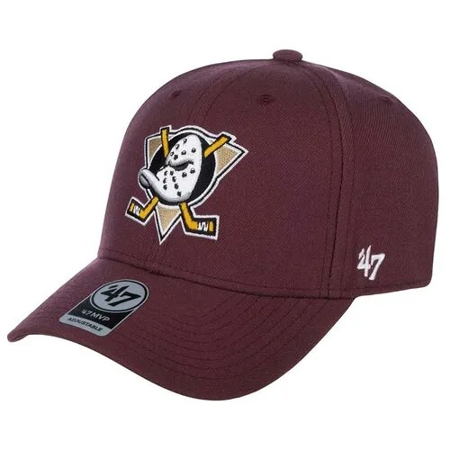 Бейсболка 47 BRAND арт. H-MVPSP25WBP Anaheim Ducks NHL (фиолетовый), размер UNI