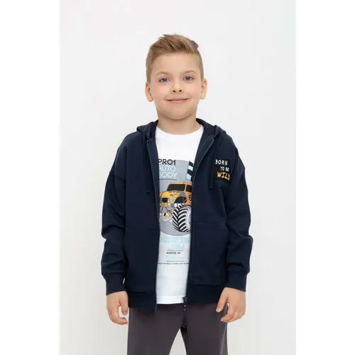 Толстовка crockid, размер 64/128, синий