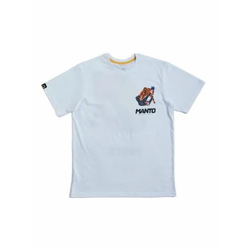 Футболка спортивная Manto, размер 2XL, white