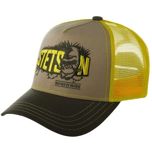 Бейсболка STETSON, размер OneSize, коричневый
