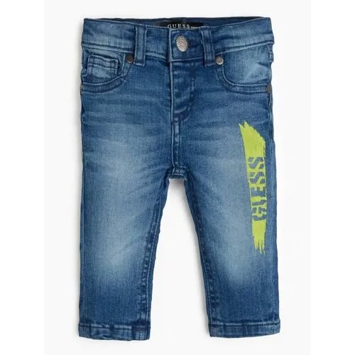 Джинсы  GUESS для мальчиков летние, размер 24M/2г, голубой