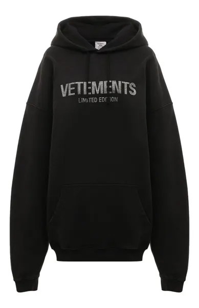 Хлопковое худи VETEMENTS