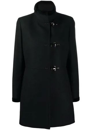 Fay однобортное пальто с длинными рукавами