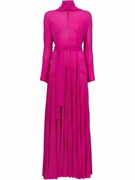 Proenza Schouler Drapey Jersey Winged Dress