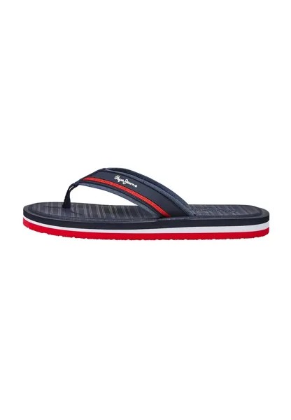 Шлепанцы FLIP FLOPS WEST BASIC Pepe Jeans, цвет navy