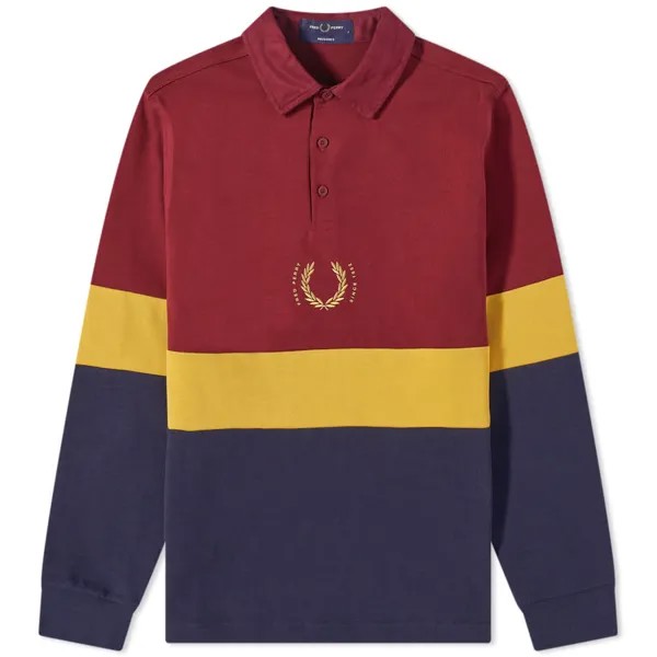 Футболка Fred Perry Long Sleeve Rubgy Shirt