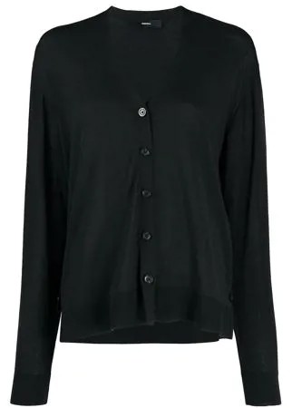 Diesel кардиган с логотипами на рукавах