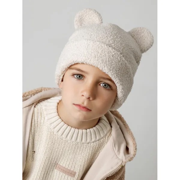 AmaroBaby Шапка плюшевая с ушками мишки Plush