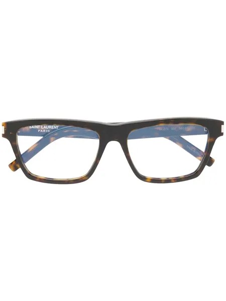 Saint Laurent Eyewear квадратные черепаховые очки