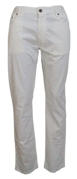 Джинсы POLO RALPH LAUREN цвета слоновой кости, хлопок, прямой крой, мужские джинсы IT52/W38/L 180 долларов США