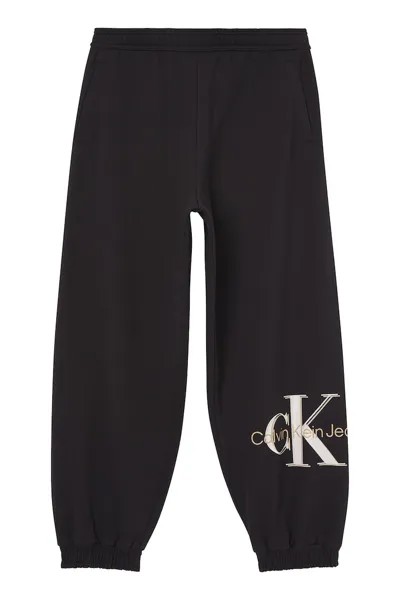 Спортивные брюки с логотипом Calvin Klein Jeans, черный