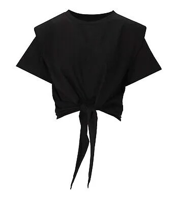 Weili Zheng Black Knot T-shirt женщина