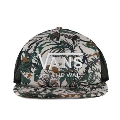 Кепка Vans OTW Snapback Trucker Hat (Duck Green) 5-панельная скейт-кепка