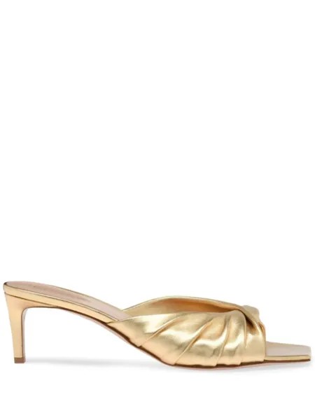 Gianvito Rossi мюли Selene 55, золотой