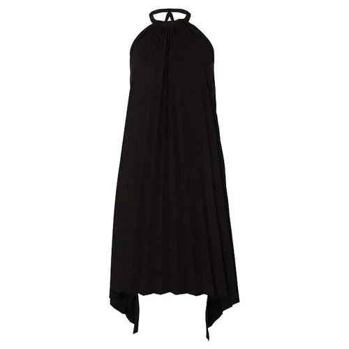 Платье Isaac Sellam, трапециевидный силуэт, открытая спина, размер 38, черный
