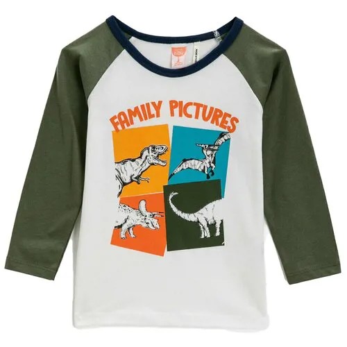 Лонгслив KOTON BABYBOY, 2KMB18008OK, цвет: ECRU, размер: 18-24