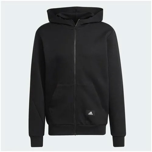 Толстовка спортивная adidas, размер XS, черный