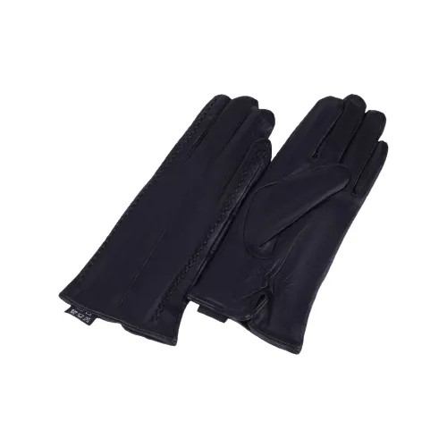 Перчатки, размер 8.5, подклад шерсть, цвет чёрный
