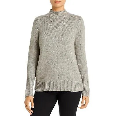 Elie Tahari Женский вязаный пуловер Gemma Grey Metallic M BHFO 7140
