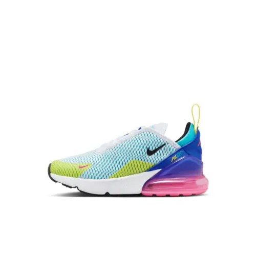 [FD1021-100] Кроссовки Nike AIR MAX 270 PS для дошкольников «WHITE ROYAL PINK»