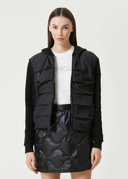 Куртка гарни с капюшоном Moncler, черный